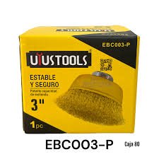 ESCOBILLA COPA 3" DE BRONCE UYUSTOOLS EBC003