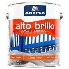 ESMALTE ALTO BRILLO COLOR CITRON DE 900 ML ANYPSA