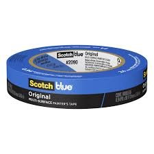 Cinta adhesiva azul original multisuperficie para pintores 1" , 2,4 MM x 54.8 m.