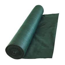 ROLLO DE MALLA RASHEL IMPORTADA DE 80% VERDE Y NEGRO