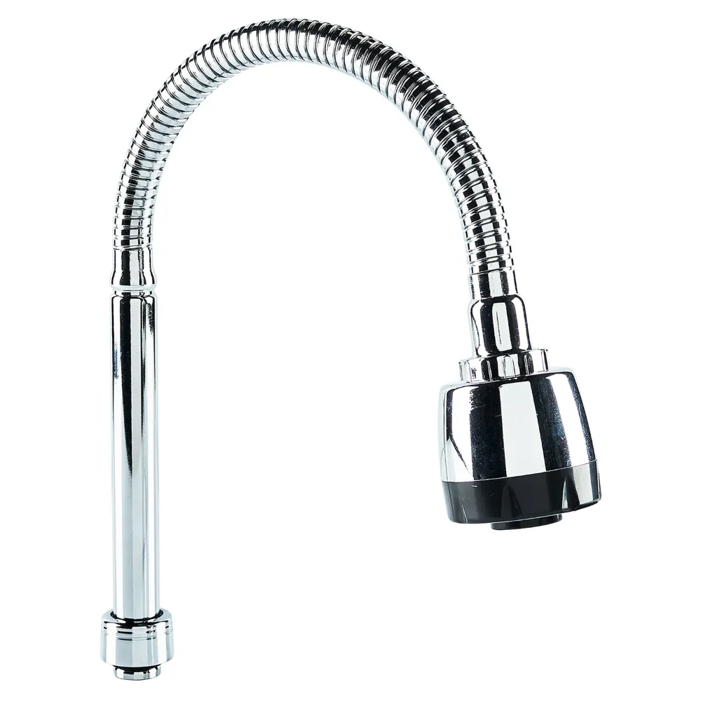 CAÑO LAVADERO AL MUEBLE FLEXIBLE CROMADO - RUBINETTO