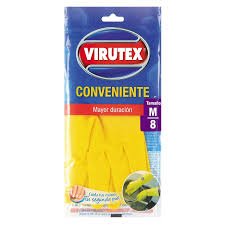 GUANTE CO NVENIENTE  LATEX TALLA M VIRUTEX