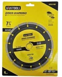 DISCO CONCRETO  7 1/4 UYUSTOOLS - DDU180