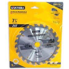 DISCO DE MADERA DE 24 T UYUSTOOLS DE 7 1/4 - DMD724