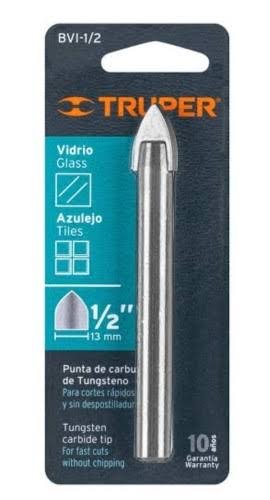 BROCA VIDRIO Y AZULEJO 1/2 TRUPPER 11705