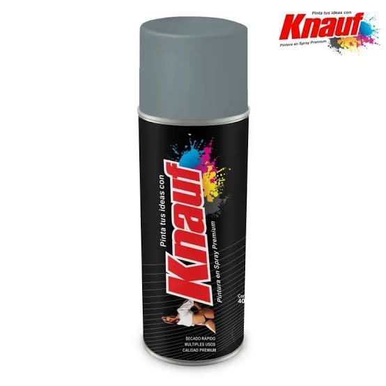 PINTURA EN SPRAY COLOR GRIS KNAUF