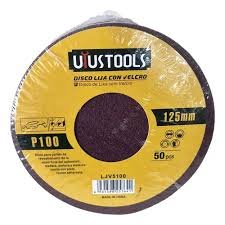 LIJA DE PAPEL 5" #100 UYUSTOOLS - LJV5100