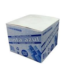 CAJA DE TIZA BLNCA DE 90 UNID.