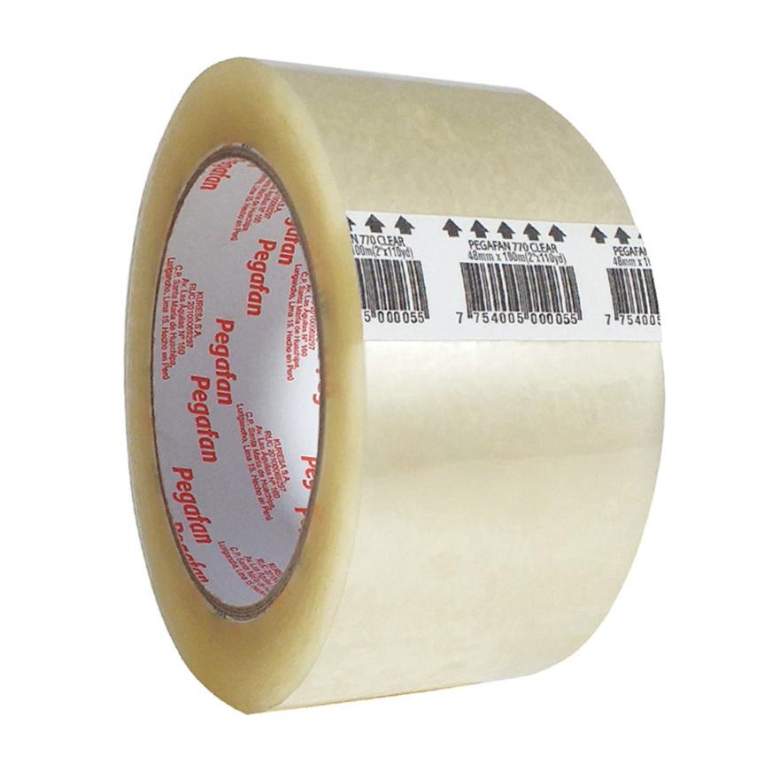 CINTA EMBALAJE TRANPARENTE 2*110YD -PEGAFAN