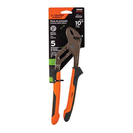 PINZA DE EXTENCION PICO DE LORO 10" 13068 TRUPER