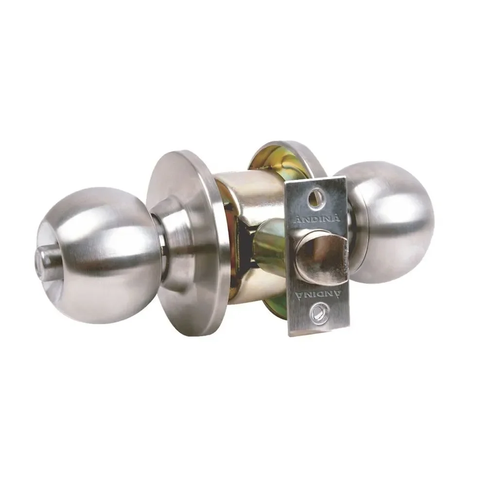CERRADURA POMO PARA  BAÑO ANDINA FORTE - AI-016