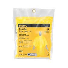 PONCHO CAPUCHA FIJA CON AJUSTABLE  TALLA UNICA PETRULL  21541