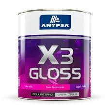 GLOSS POLIUTERANO CATALIZABLE X-3 NEGRO  DE 900ML ANYPSA