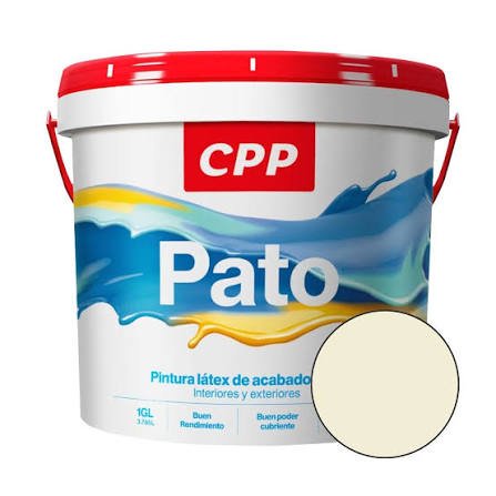 PINTURA LATEX PATO BLANCO HUMO CPP GLN