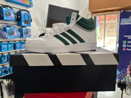 Tenis adidas mujer blanco/verde