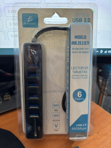 Convertidor usb negro