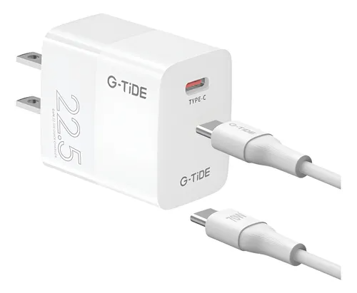 cargador g tide G0223 - tipo c - 22.w y cable tipo- CA tipo - C 1m 70w