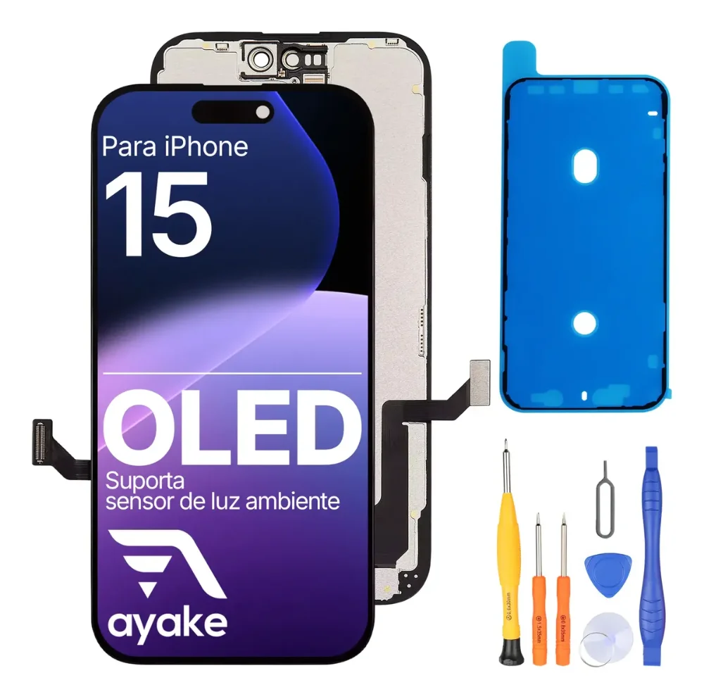 cambio de pantalla iphone 15