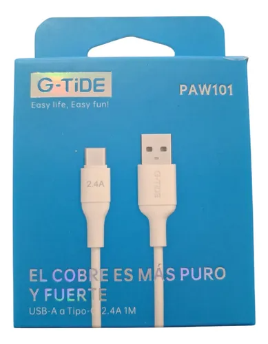 Cable v8 gtide blanco