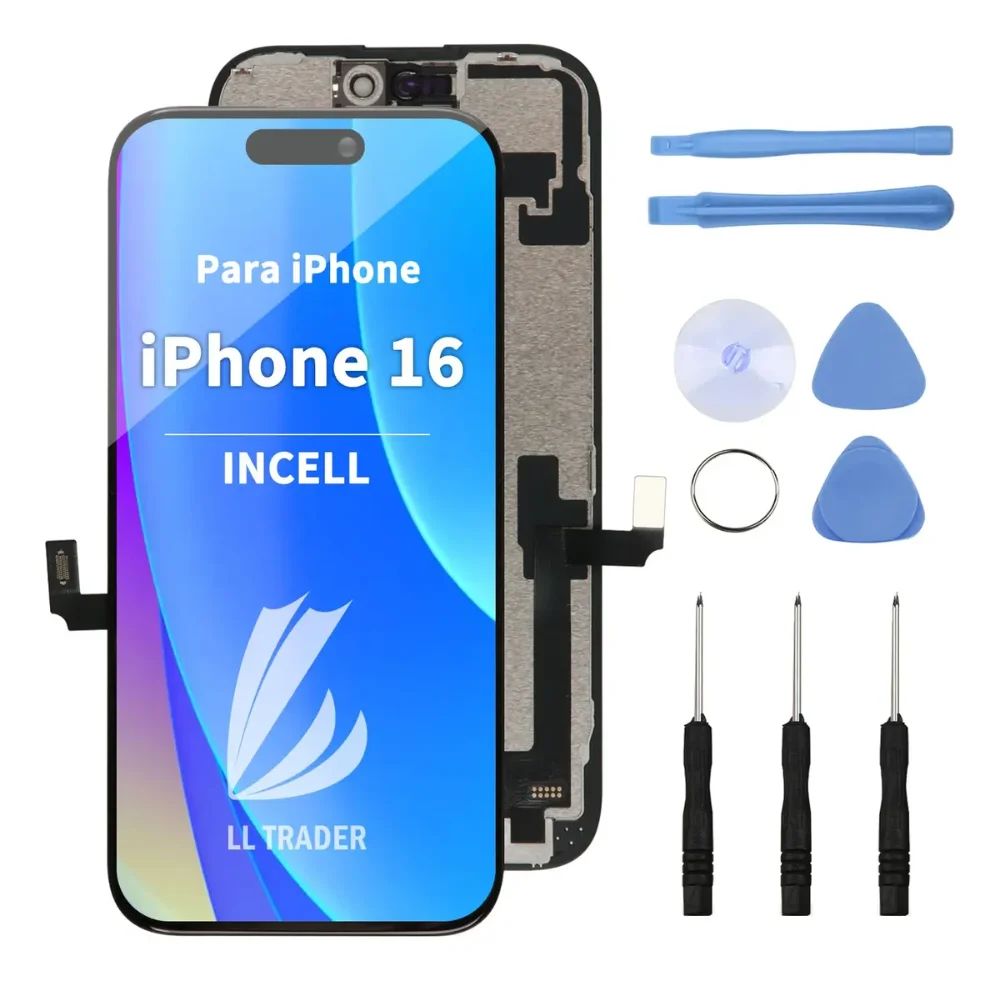 cambio de pantalla iphone 16
