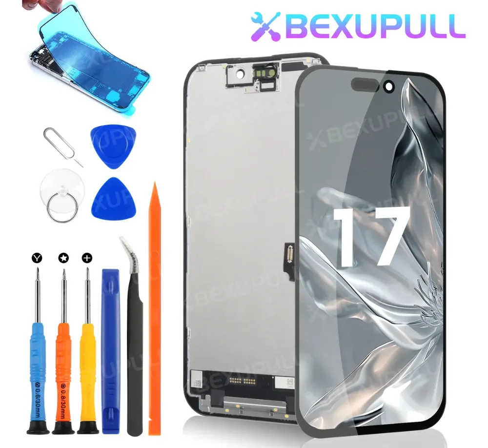 cambio de pantalla iphone 17