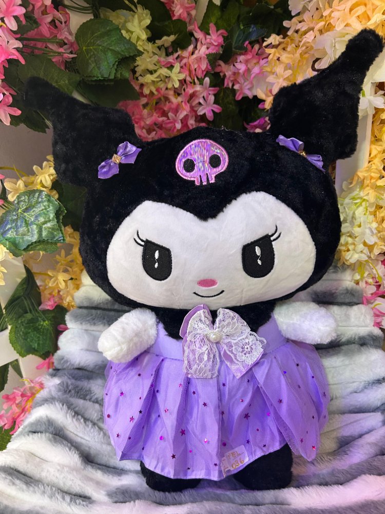 Kuromi morada 45 cm