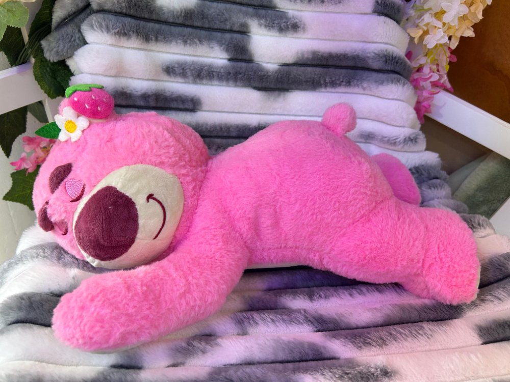Lotso rosado acostado 20 cm