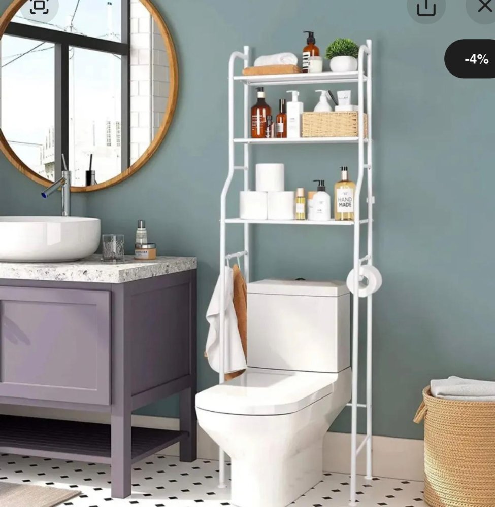 ESTANTE BAÑO RACK