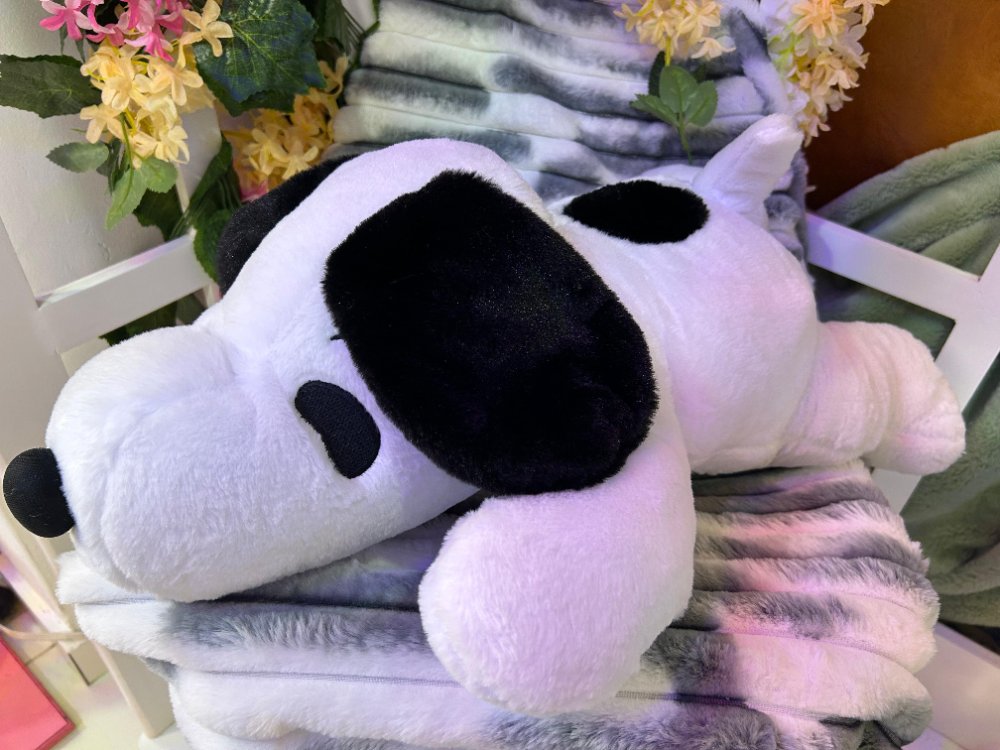 Snoopy cobija 60 cm