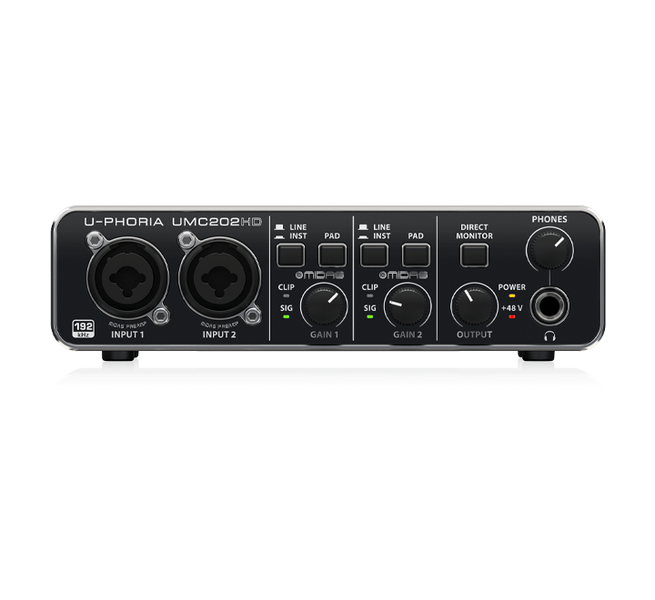 INTERFAZ BEHRINGER UMC202HD