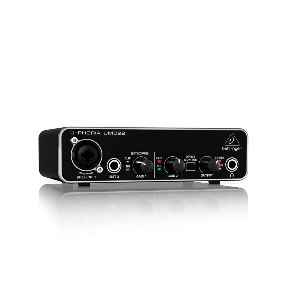 INTERFAZ BEHRINGER UMC22