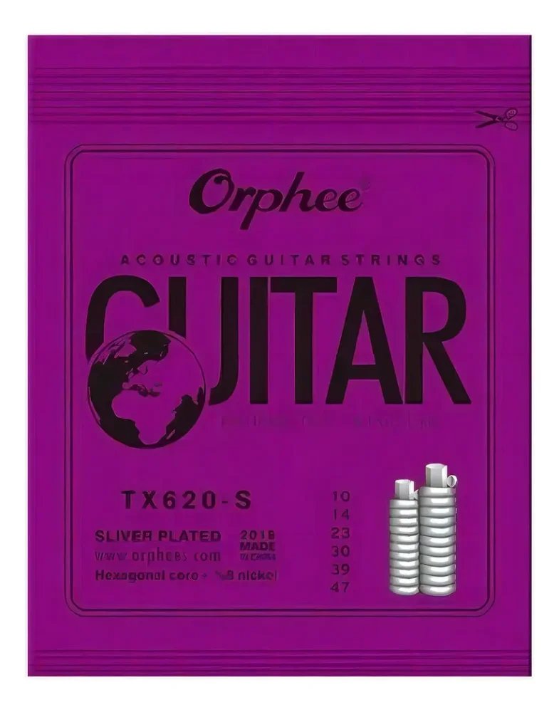 CUERDAS ORPHEE ACOUSTIC TX620-S