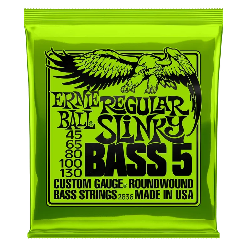 CUERDAS BASS ERNIE BALL REGULAR SLINKY 45-130