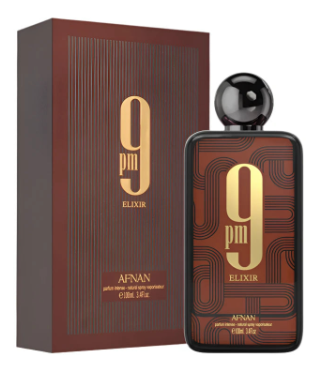 AFNAN 9 PM ELIXIR EDP / H 3.4 OZ