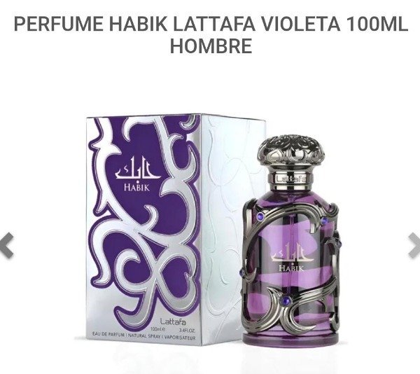 Habik Lattafa violeta 100 ml (Hombre)