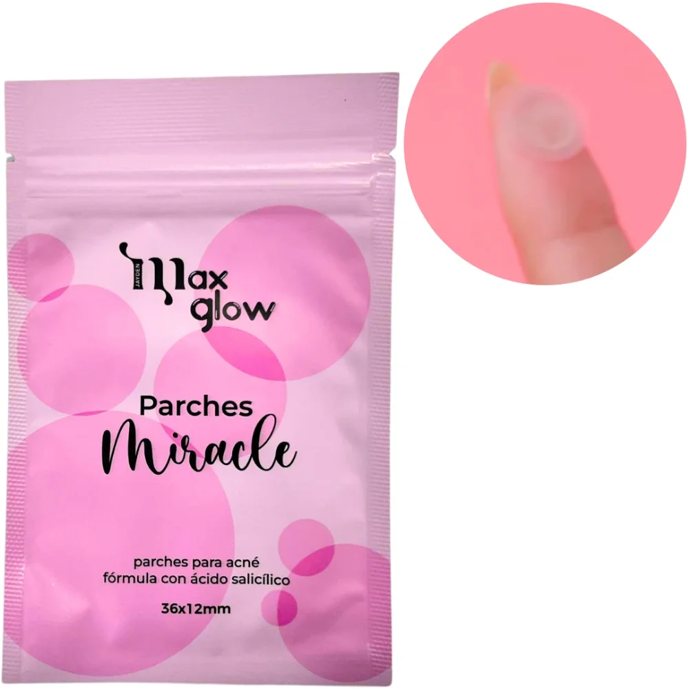 Parches Max Glow  para Acné con Ácido Salicílico