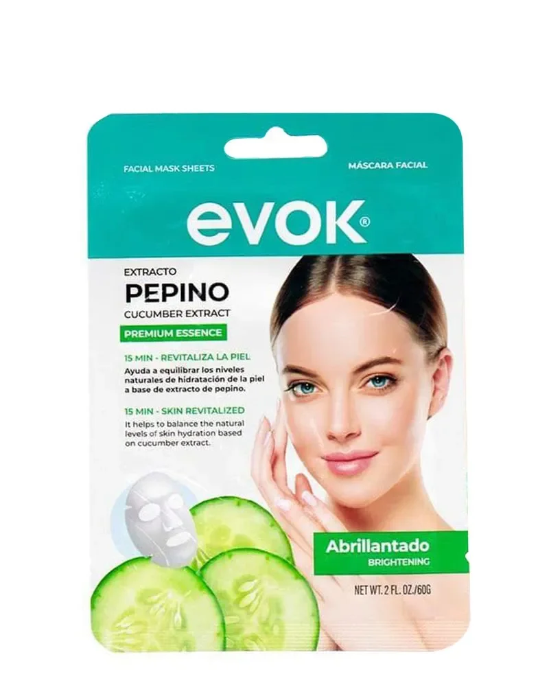 Mascarilla Facial de Pepino EVOK