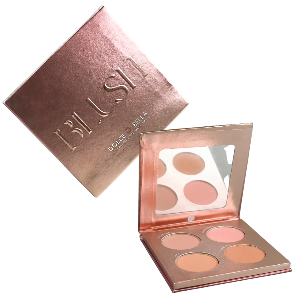 Dolce Bella Paleta de Rubor de 4 Tonos