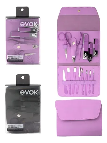 Set de Manicuría Profesional de 14 Piezas