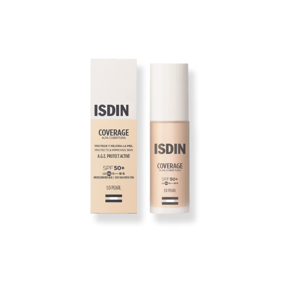 ISDIN Base Líquida Coverage SPF 50+