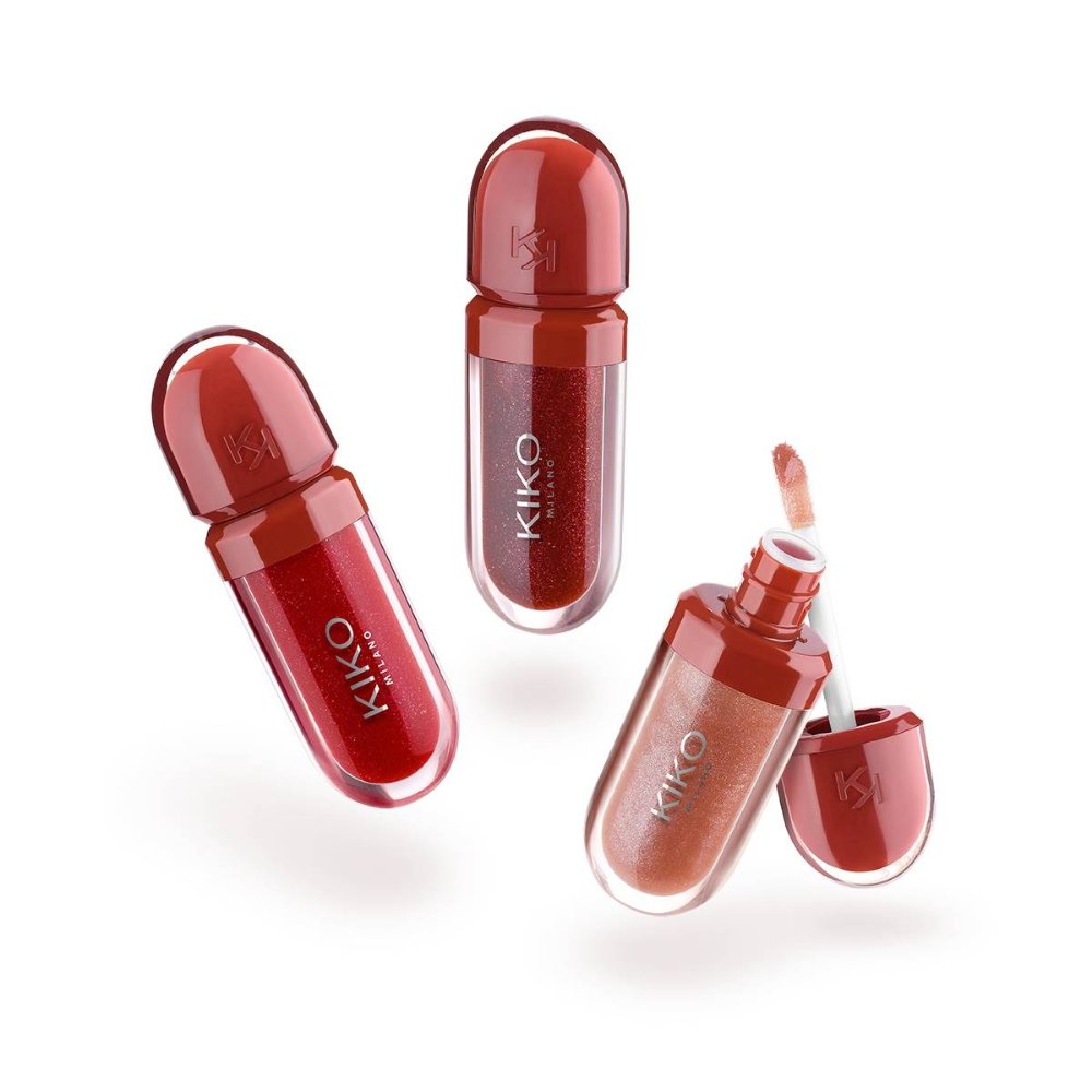 KIKO Milano Kisses Maxi Shine Kit 3D Hydra Lip Gloss