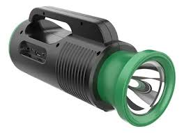 Linterna Recargable con Parlante Bluetooth ZQS1352