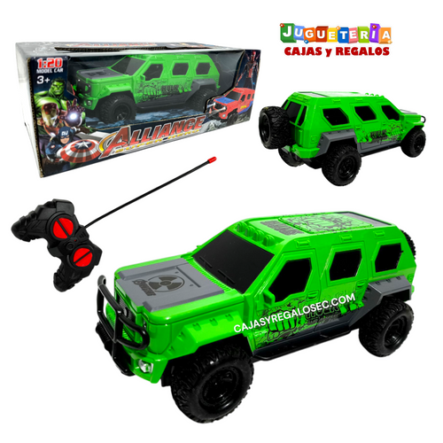 Juguete Carro Control Remoto - Avengers Super Heroes