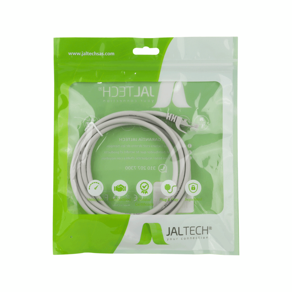 CABLE DE RED CERTIFICADO CAT6 5M