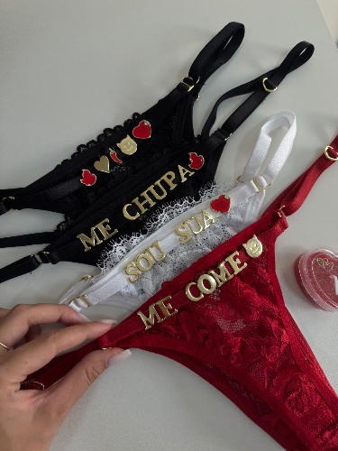 Calcinhas personalizada