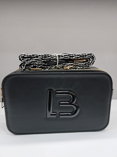 CROSSBODY NEGRO/ROSADO