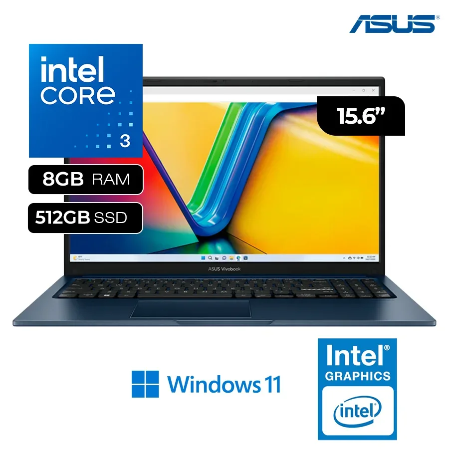 Asus VivoBook Core i3 - X1504VA