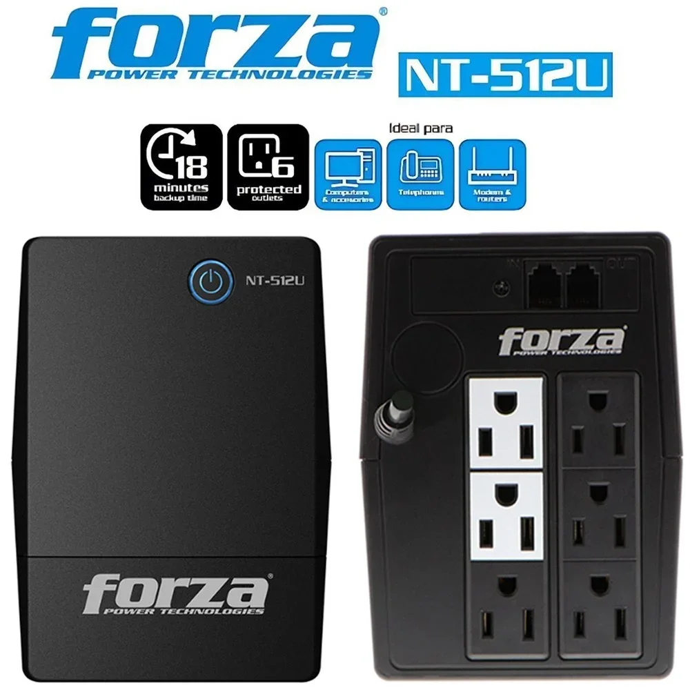 UPS 500VA FORZA NT-512U