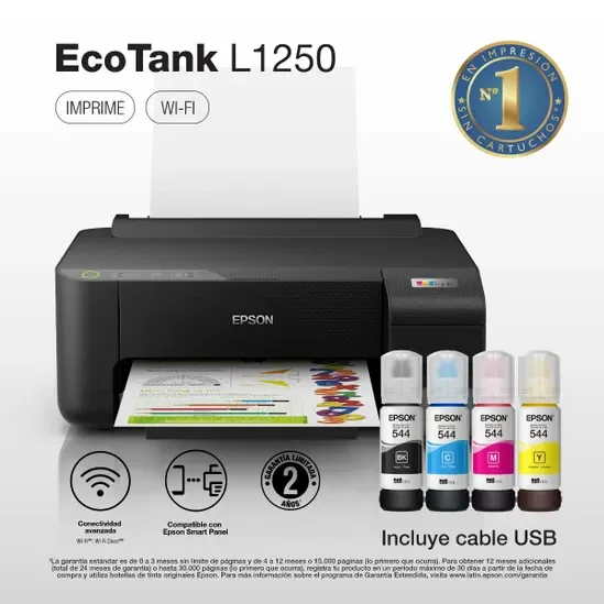 EPSON L1250 IMPRESORA BASIC