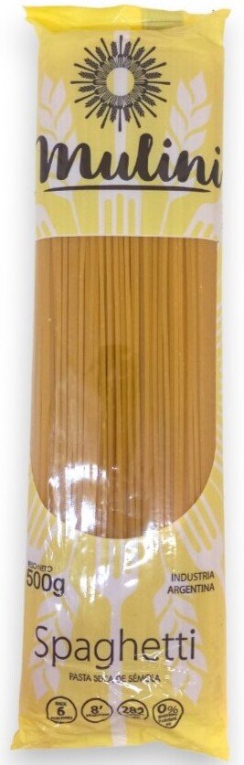 FIDEOS SPAGHETTI MULINI